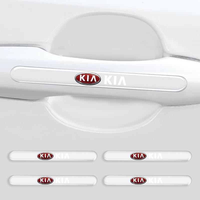 4PCS Transparent Car Door Anti-collision Protector Bumper Strip Sticker For Kia Rio 3 K2 Ceed Cerato K3 Sportage 4 Picanto K5 Optima Sorento