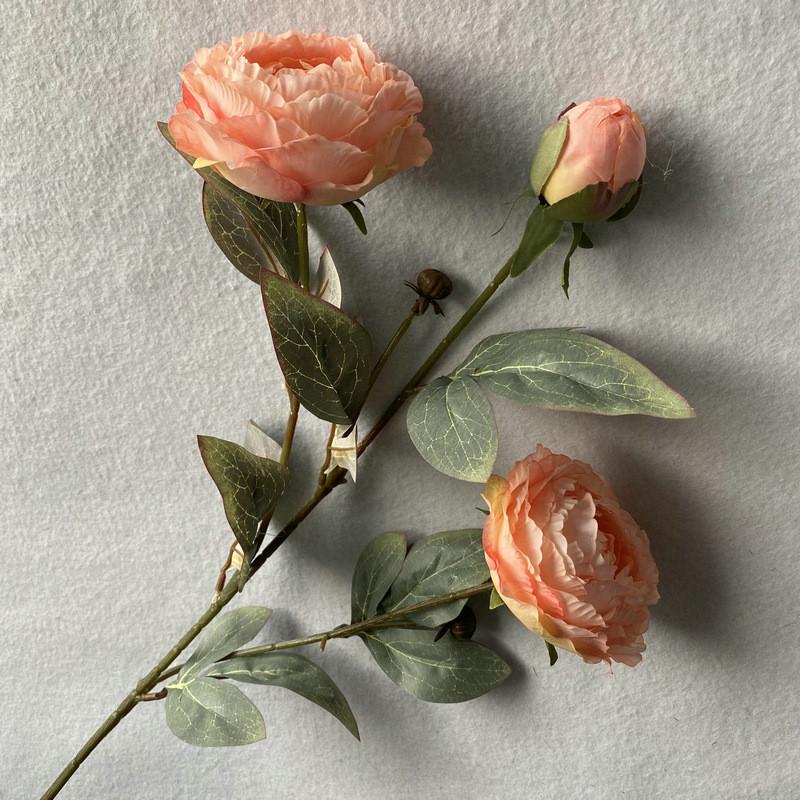 Silk Wedding Peony Aisle Decor Artificial Flowers For Home Props Photography