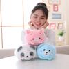 20cm Lovely Animal Sweet Dinosaur Pig Cat Bear Plush Toy Soft Cartoon Panda Hamster Elephant Deer Stuffed Doll Baby Pillow Gift