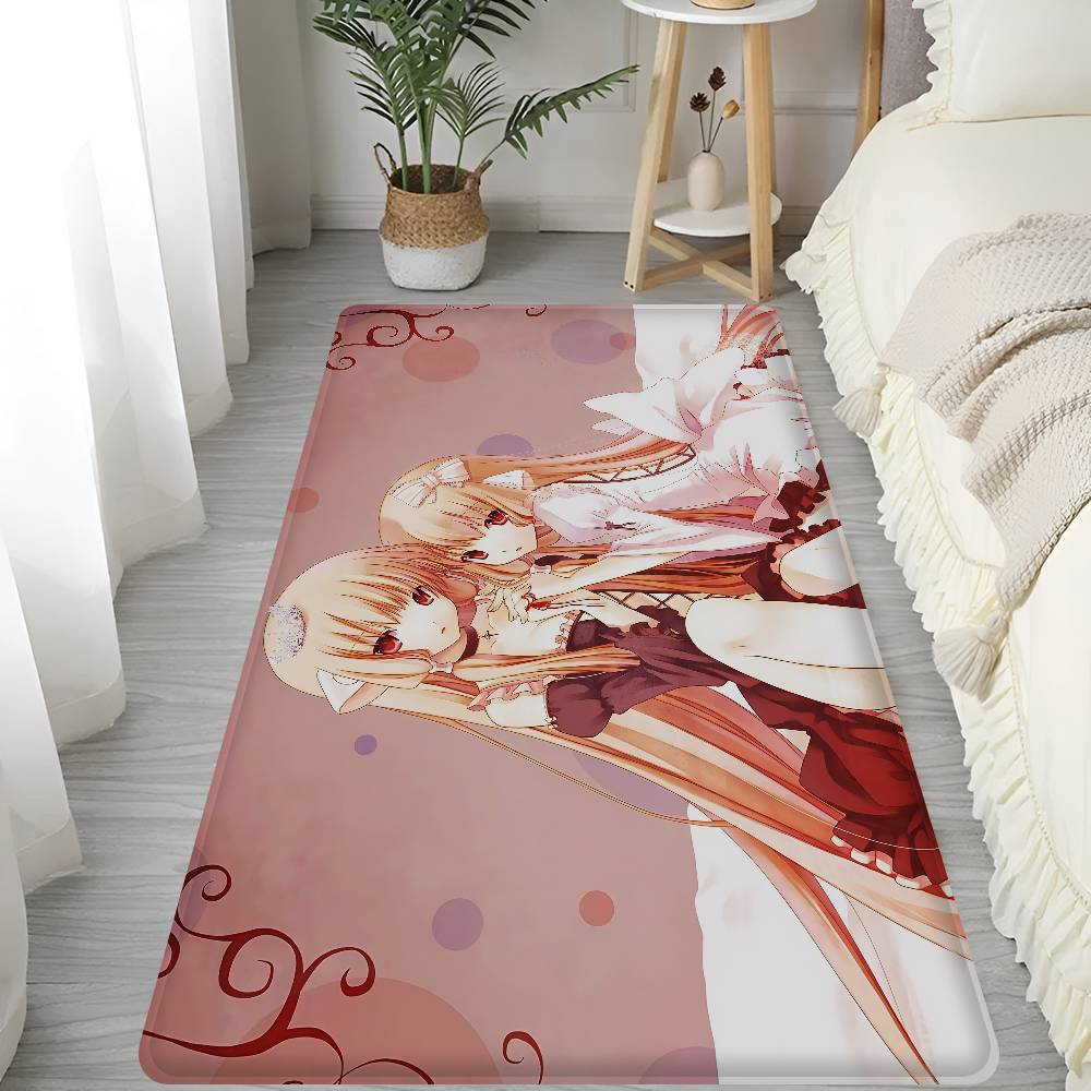 Anime Chobits Door Mat Washable Non-Slip Living Room Sofa Chairs Area Mat Kitchen Doormat Area Rug