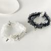 Lace Angel Wing Necklace Solid Color Lolita Necklace Cool Y2K Necklace  Vintage Punk