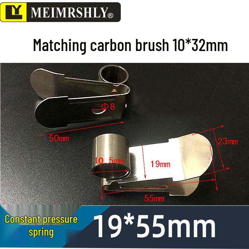 Heli Electric Forklift Circlip for Sightseeing Car Motor - Constant Voltage Spring Carbon Brush Holder (Sizes: 17*33, 17*37, 17*46)