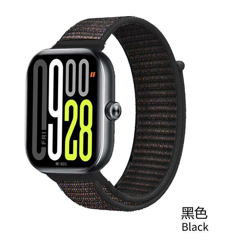 Braided Nylon Strap for Xiaomi Mi Band 9/8 Pro Breathable Comfortable Accessories Replaceable Wristband Redmi Watch 4/5 correa