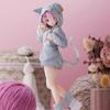 22CM Anime Re:Zero kara Hajimeru Isekai Seikatsu Figura Modello Ram Puck Vestiti di Partenza Emilia Collezione Giocattolo Regalo PVC