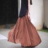 New Style Women's Summer Tencel Zen High Waist Midi Skirt - 4 Colors 