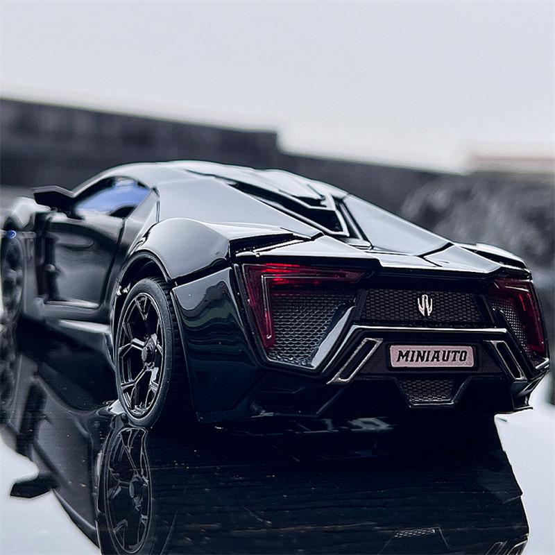 1:32 Lykan Hypersport Alloy Sport Car Model Diecast & Toy Metal Vehicles Supercar Model Simulation Collection Childrens Toy Gift