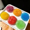 Textuur IJshoorntjes Maken Geluiden Squishy Speelgoed Zacht Rubber Fidgets Sensorisch Speelgoed Stressverlichting Knijpen Drukken Bal Verjaardagsfeestje