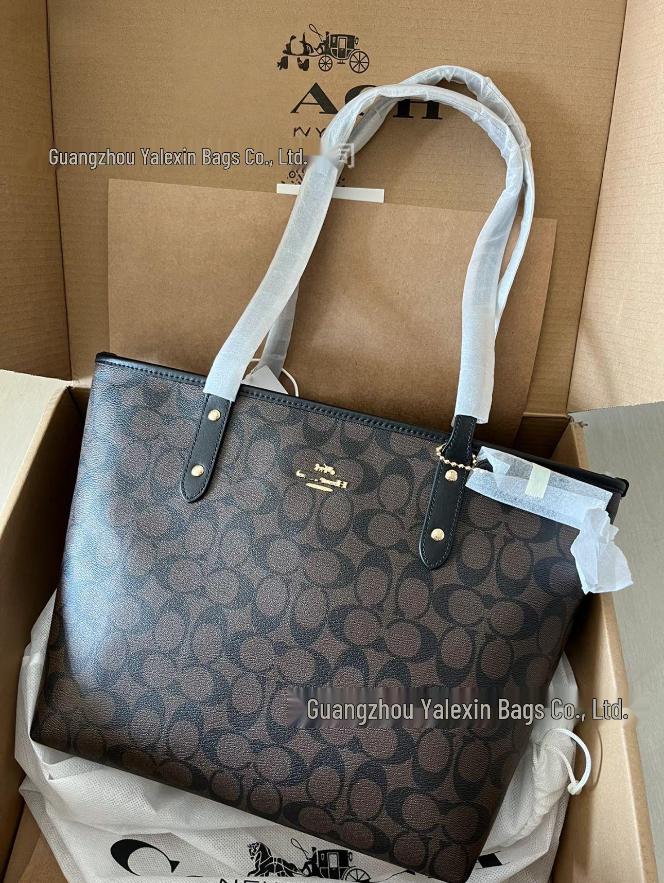 

Сумка-тоут Coach City30 с цветочным принтом - Высококачественная сумка через плечо и ручная сумка для мам 30*14*26 cm