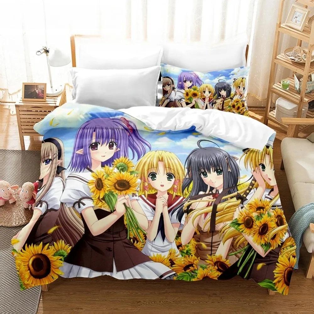 Anime Yae Sakura Charakter Bettwäscheset Schlafzimmer Weiche Moderne Tagesdecken Bequeme Kinder Bettbezug Steppdeckenbezug Und Kissenbezug