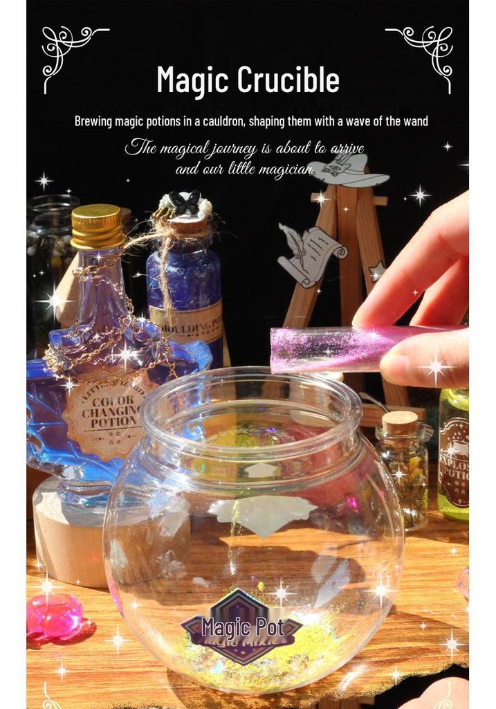 Mr. Toy Little Magician DIY Science Experiment Kit for Kids - Craft and Potion Set for Boys and Girls