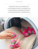 12-Pack 35mm Large Nylon Anti-Tangle & Anti-Knot Washing Balls for Stain Removal