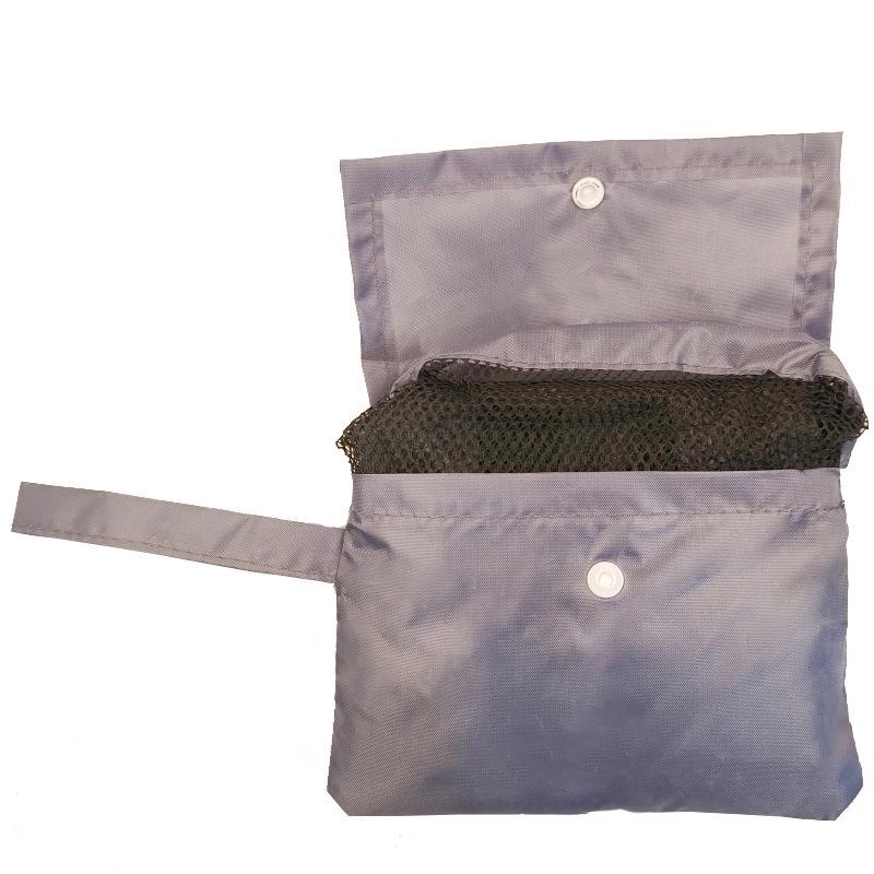 Portable Foldable Mesh Beach Bag for Kids' Sand Toys