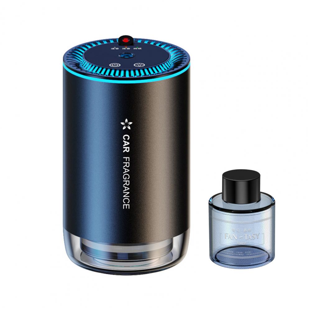 Air Freshener Car Essential Oil Diffuser Atomization Auto On/off Rechargeable Aromatherapy Machine for Automobiles Freshen Ride
