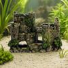 Resin Castle Aquarium Decoration Stable Base Fantasy Fortress Ornament