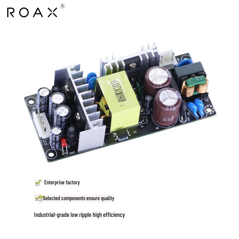 Dual Output 60W DC Step-Down Switching Power Supply: ±15V/2A, ±12V, 18V, 24V from 220V, Uncased, Single-Phase.