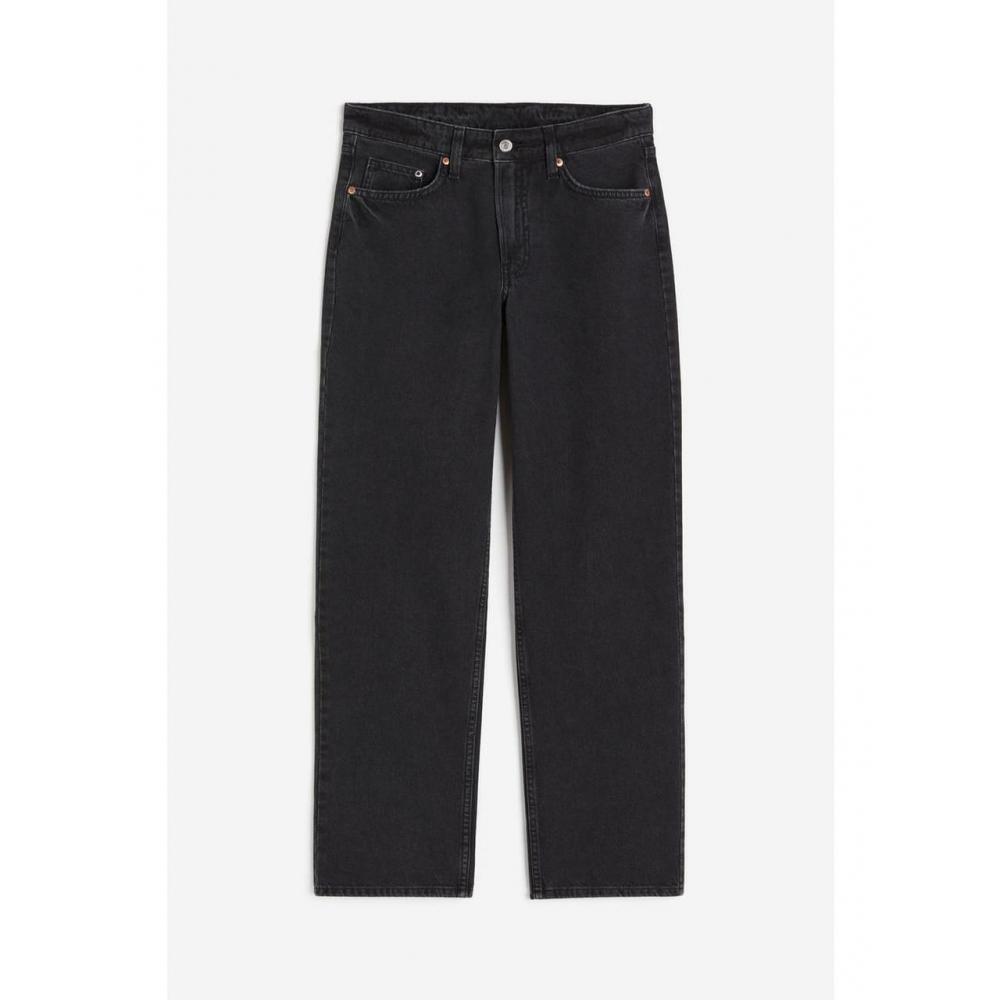 H M 90s Low Rise Baggy Jeans Black 1113296018