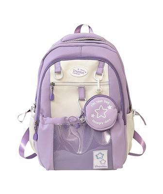 OIUYUE Cute Ita Bag Backpack for Women with Charms, Large Capacity, Transparent Design, Perfect for Otaku, Oshikatsu, and School Students (Medium