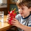 Dragon Fruit Stress Toy 1/2Pcs Simulation Squeeze Relief Dragonfruit Sensory Ball Soft Stretchy Shape Home Office Desk Reliever