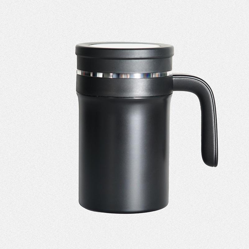 Geschenk Büro Tasse männer Griff Große Kapazität 316 Edelstahl Smart Isolierung Tasse