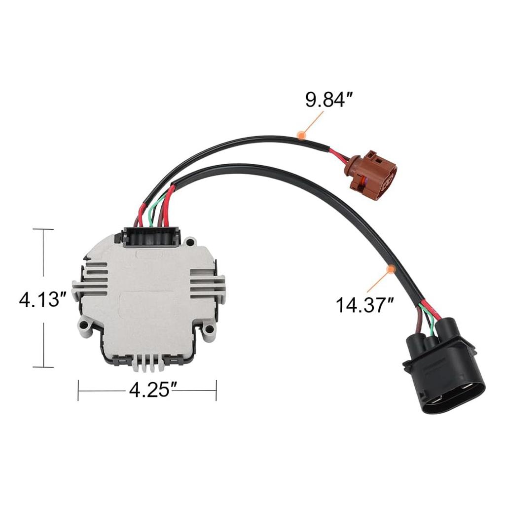 Radiator Fan Control Module For VW Golf Jetta Passat A3 TT 1K0959455FR