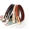 Versatile Thin Waist Belt Minimalist Dress Decoration Decoration For Casual