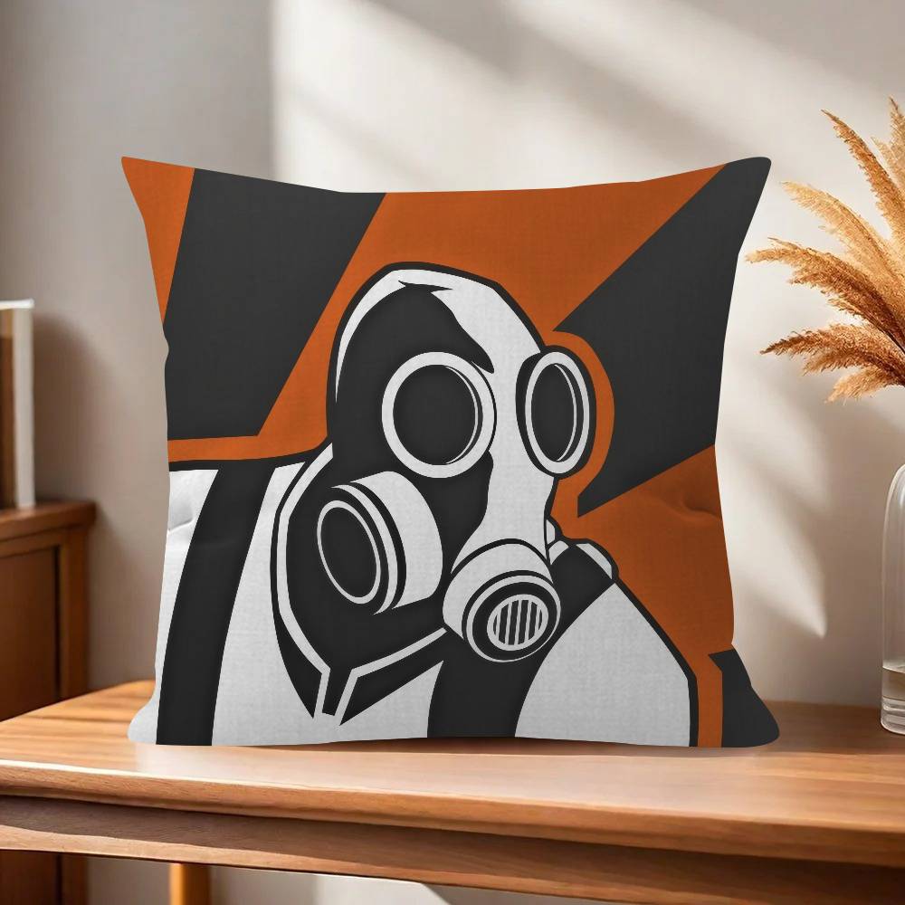 GAME TTeam Fortress  Scout Tf  Decorative Room Aesthetics Pillow Case Home Decor Bedroom Sofa Bed Couch Pillow Cover x