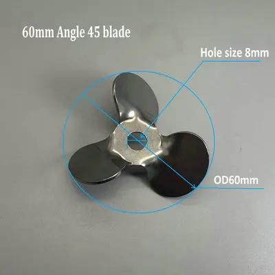 1pcs Laboratory 304 Stainless Steel Three-leaf Type Stirring Paddle (Mixed Blade or Rod) Chemistry Accessories