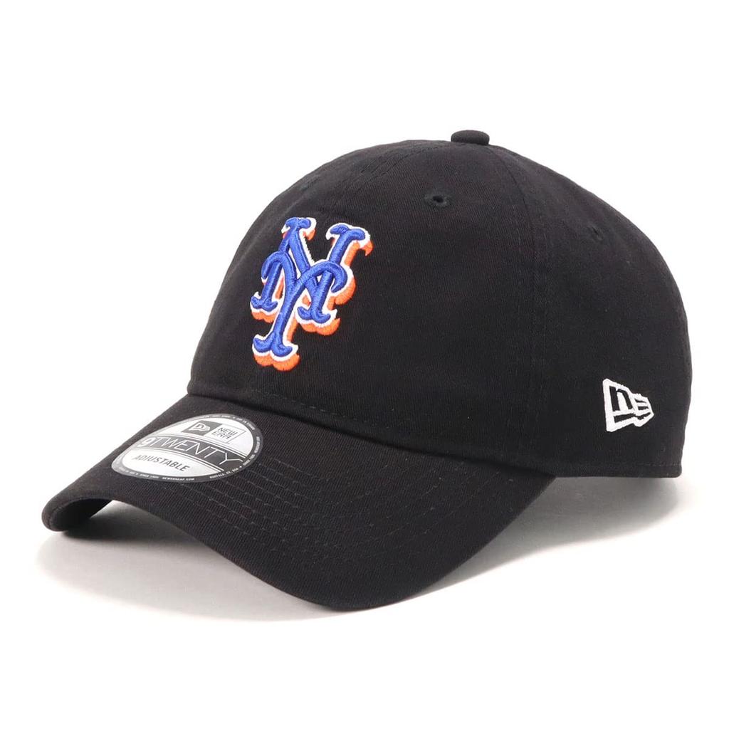 Kšiltovka 9TWENTY Washed Cotton New York Mets Černá [New Era]