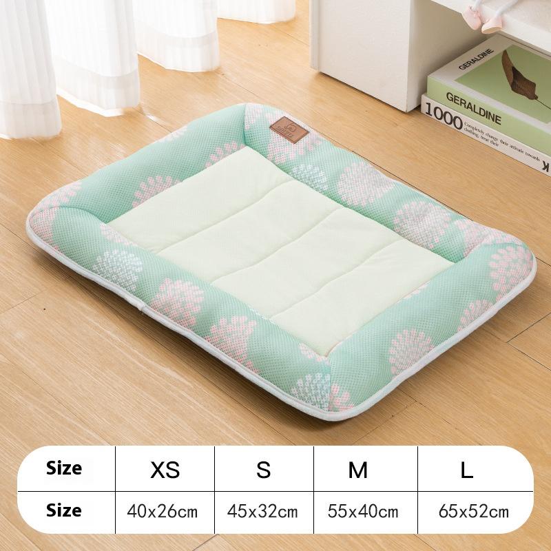 Summer Cooling Pet Bed for Dogs Cats Washable Puppy Cat Cushion Breathable Soft Cat Bed Waterproof Small Dog Bed Sofa