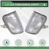 Car L+r White Corner Lights Turn Signal Lights For Mercedes W124 E-class Sedan 1985-95 1248260043 1248260143