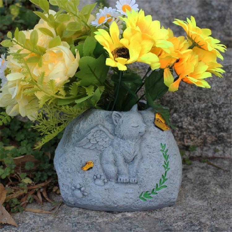 Fashionable Pet Memory Plant Hold Commemorative Flower Hold Resins for Outdoor