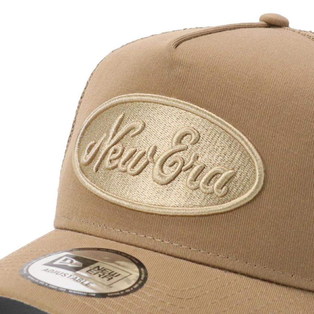 New Era Mesh Cap 9FORTY Trucker 14721095 N839AF173 Khaki Beige FREE Tonal Color ONSPOTZ Exclusive Hat 9FORTY 940 Seasonal Coordination Popular Size