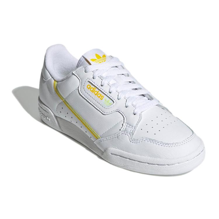 Adidas Wmns Continental 80 'White Semi Frozen Yellow' Women's EE5561