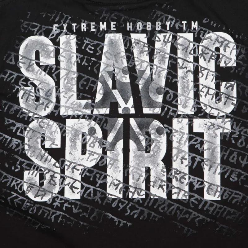 SLAVIC SPIRIT Creative Letter Printed TShirt Summer Cotton Short Sleeve ONeck Mens T Shirt New S3XL S