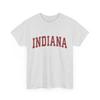 Indiana IN Retro Tee Indiana IN Vintage Athletic Sports Design Red Style T-Shirt Unisex T-Shirt