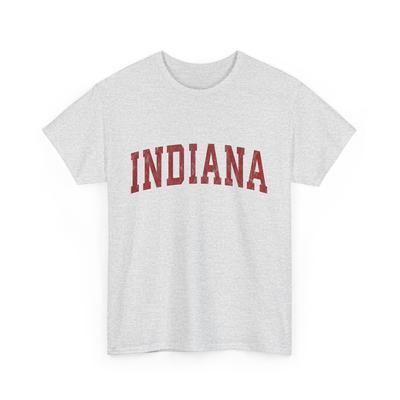 Indiana IN Retro Tee Indiana IN Vintage Athletic Sports Design Red Style T-Shirt Unisex T-Shirt