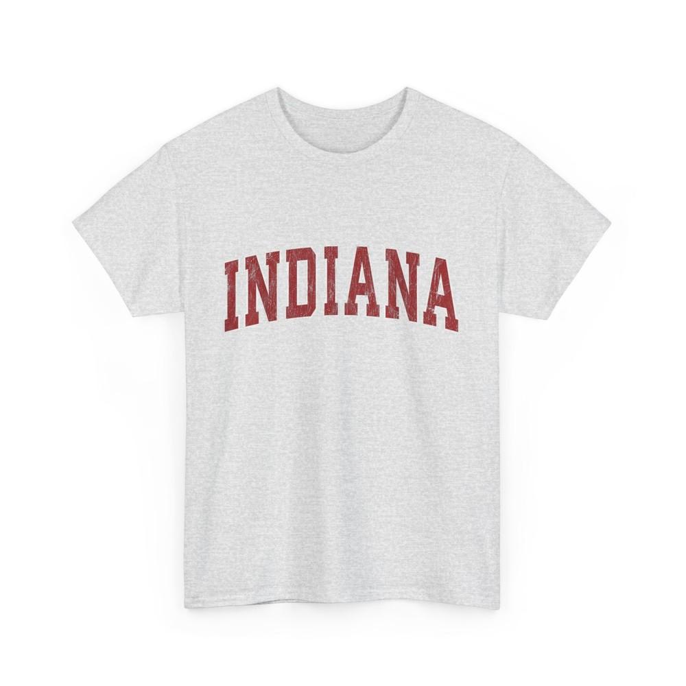 Indiana IN Retro Tee Indiana IN Vintage Athletic Sports Design Red Style T-Shirt Unisex T-Shirt M