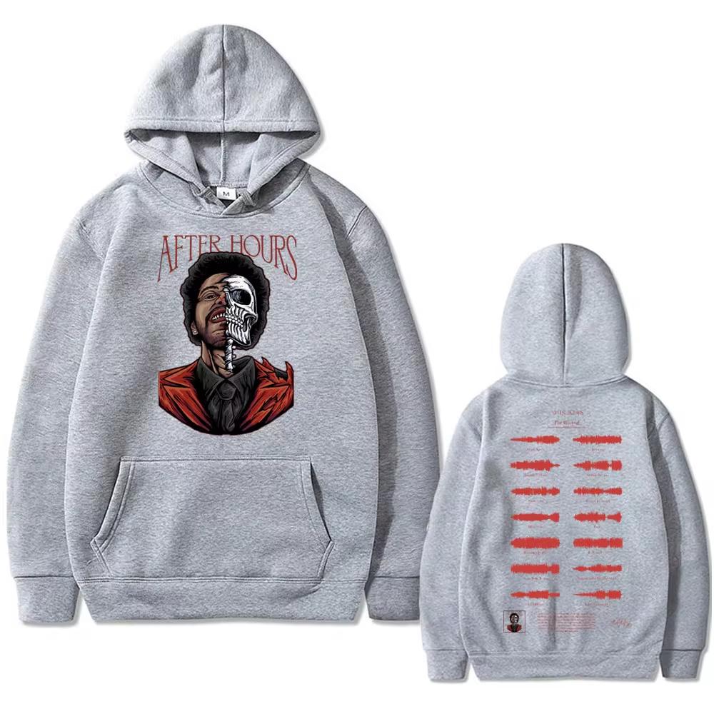 The Weeknd XO Alben Print Sweatshirt Unisex Softstyle Vintage Hip Hop Kleidung Hoodies Herrenmode Übergroße Pullover Hoodie