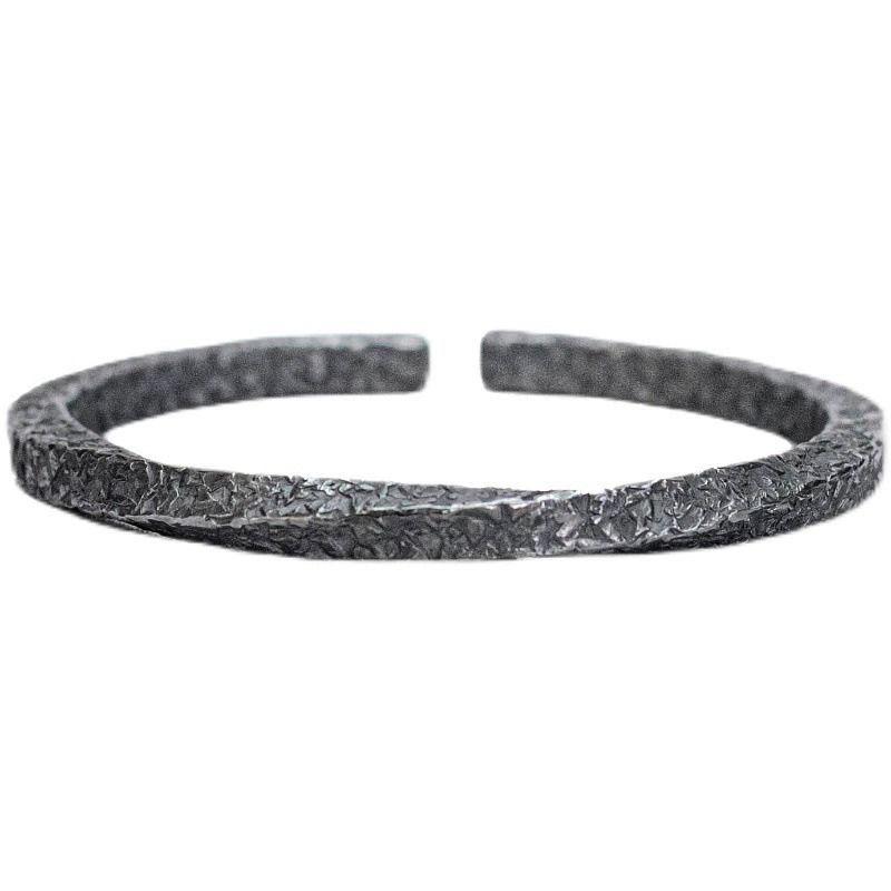 Retro Mobius Bangle Bracelet Unisex Luxury Black Romantic Couple Jewelry Unique Personality Gift for Men & Women