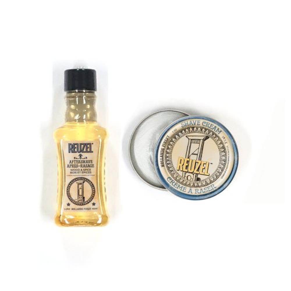 

Reuzel Aftershave Wood Scent + Moisturizing Shaving Cream 1oz none