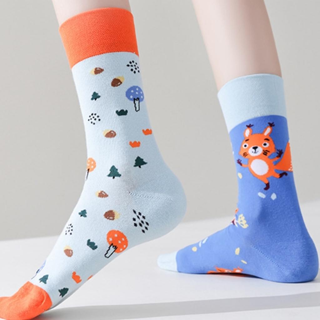 Casual Crew Socks Funny Novelties Ankle Socks Cotton Boot Socks Middle Tube Socks Dress Socks for Women and Girls Gifts