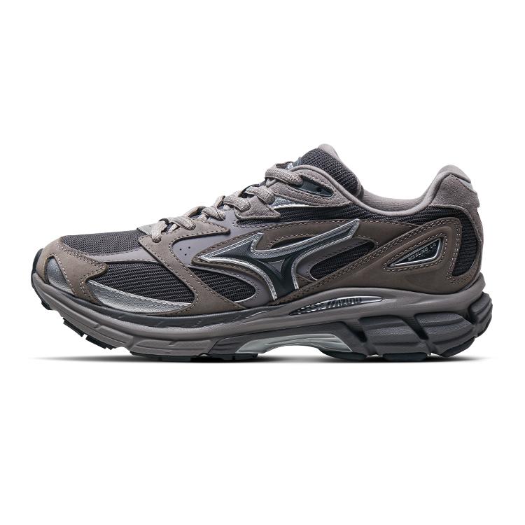 Mizuno LG Premium Retro Trend Non-Slip Wear-Resistant Low-Top Running Shoes Unisex sneaker Storm-Gray D1GH241101