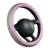 Car Steering Wheel Cover Daisy Flowers Anti Slip Sweat Absorbing Universal 38cm Diamond Crystal Woman Styling Car Interior