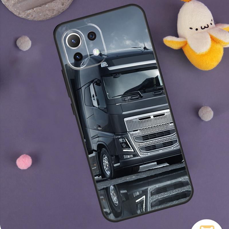 Cool Heavy Truck Car Case For Xiaomi 15 14 Ultra 13T 14T 15T 17 Pro Max POCO F8 Ultra X5 X6 X7 F5 F6 F7 Pro Cover