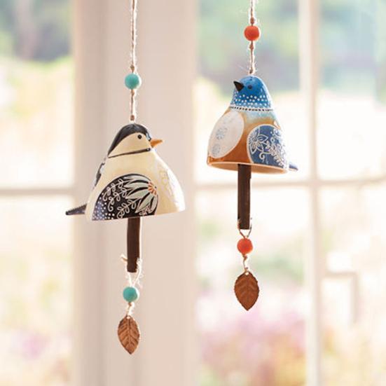

Мода Wind Bell Декоративный Фантастический Долговечный Сброс Давления Птица Висячий Колокольчик