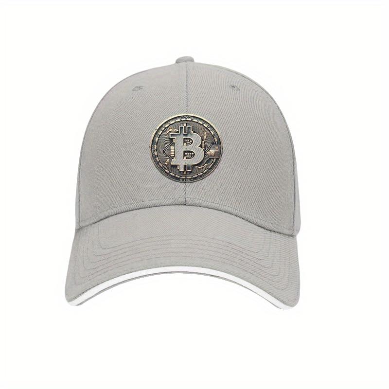 Bitcoin Crypto  Baseball Cap Unisex Adjustable Cotton Casual Summer Outdoor Headwear