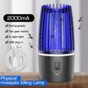 1 Pieza Nuevo Dos en Uno Eléctrico Matamosquitos USB Lámpara Mosquitos Exterior Interior Silencioso Fotocatalizador Trampa Mosquitos