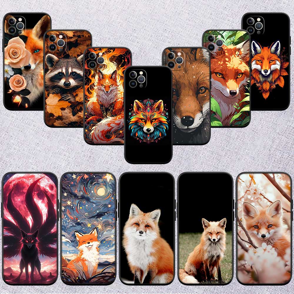 RE31 fox cute New High-End Shell Phone Case for Xiaomi Poco C40 C50 C51 C55 C65 C71 C75 F3 F5 F6 F7 M2 M3 Pro Ultra
