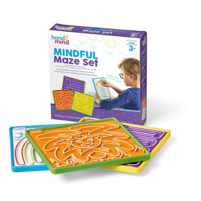 Learning Resources Tracing Relaxing Maze Set Emotional Control SEL Relaxation Goods Toy 93247 Authentic Product