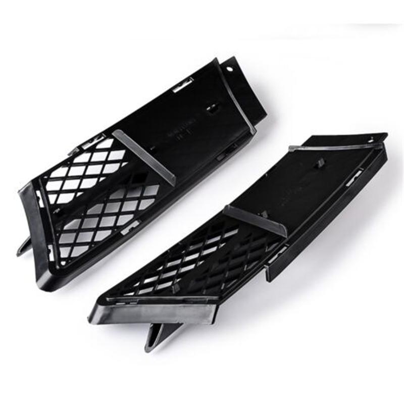 Front Bumper Fog Light Grilles For BMW 3 Series E90 Sedan E91 Wagon 335i 328i 328xi 325i Pre-facelift Models 2005 2006 2007